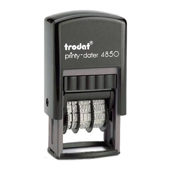 Trodat 4850 Plakalı Tarih Damgası Boş Kaşe