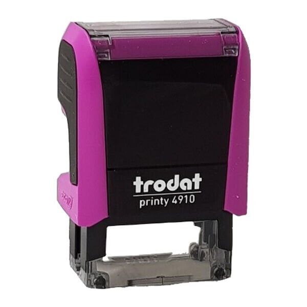 Trodat 4910 P4 Pembe Gövde Kaşe Boş Kaşe
