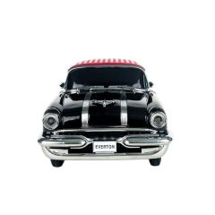 EVERTON RT-1954 Siyah Arabalı Bluetooth Fm/Usb/Tf/Aux Şarjlı Nostaljik Radyo