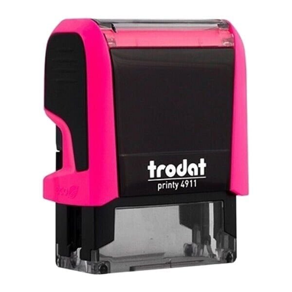 Trodat 4911 P4 Pembe Gövde Kaşe Boş Kaşe