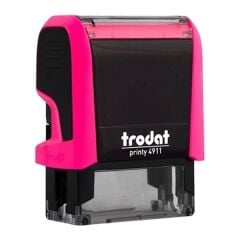 Trodat 4911 P4 Pembe Gövde Kaşe Boş Kaşe