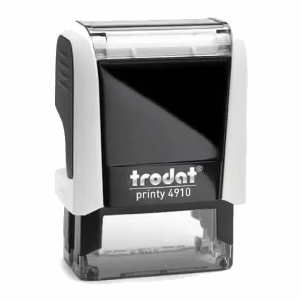 Trodat 4910 P4 Arctıc Beyaz-Siyah Kaşe Boş Kaşe