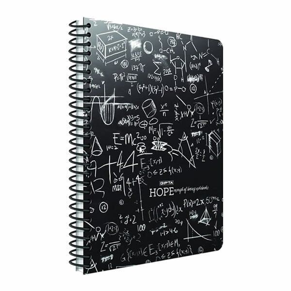 Gıpta Hope 19X26 100 Yaprak Kareli Spiralli Karton Kapaklı Defter