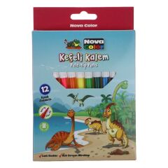 Nova Color NC-871 12 li Keçeli Kalem Seti