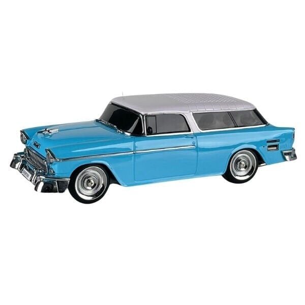 EVERTON RT-1952 Mavi Arabalı Bluetooth Fm/Usb/Tf/Aux Şarjlı Nostaljik Radyo