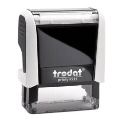 Trodat 4911 Arctıc Beyaz-Siyah Kaşe Boş Kaşe