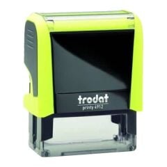 Trodat 4912 P4 Neon Sarı Gövde Kaşe Boş Kaşe