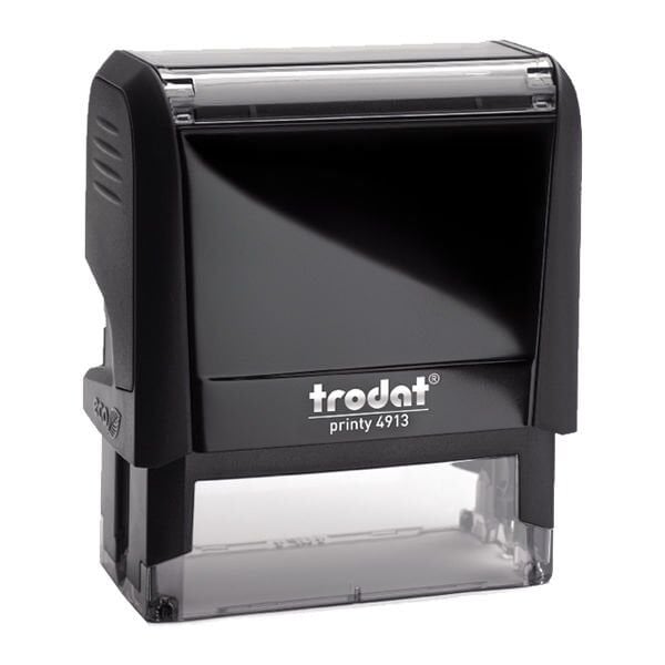 Trodat 4913 P4 Siyah Gövde Kaşe Boş Kaşe