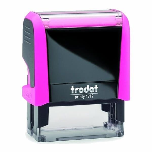 Trodat 4912 P4 Pembe Gövdeli Kaşe Boş Kaşe