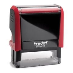 Trodat 4913 P4 Kırmızı Gövdeli Kaşe Boş Kaşe