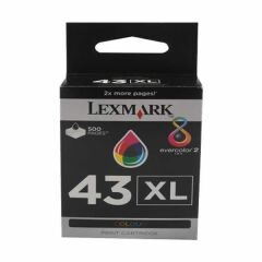 Lexmark 18YX143E 43XL Renkli Kartuş