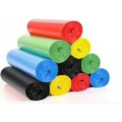 Teknotem 80x110 10 lu Mavi Jumbo Çöp Poşeti