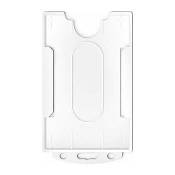 Mas 3522 54x86 50 li Beyaz Dikey Muhafazalı Plastik Kart Kabı