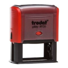 Trodat 4926 Kırmızı Gövde Kaşe Boş Kaşe