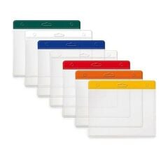 Mas 3510 54x86 100 lü Siyah Yatay Renkli Plastik Kart Poşeti