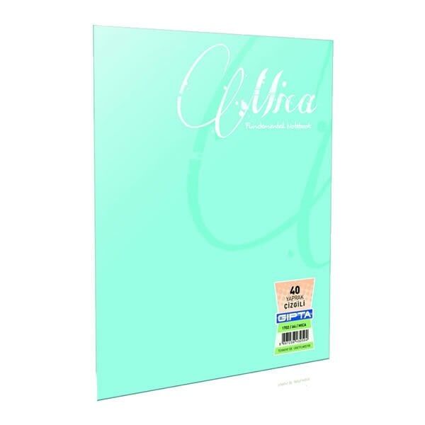 Gıpta Mica A4 60 Yaprak Kareli Tel Dikişli Defter