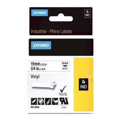 Dymo 18445 RhinoPro 19mmx5.5mt Renkli Vinil Etiket