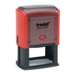 Trodat 4927 Kırmızı Gövde Kaşe Boş Kaşe