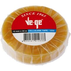 Vege 12mmX33mt Mavi Şerit Cellulose Bant