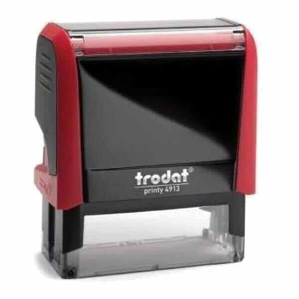 Trodat 4913 P4 Kırmızı Gövde Kaşe Boş Kaşe