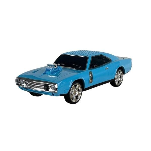 EVERTON RT-1959 Mavi (Blue) Arabalı Bluetooth Fm/Usb/Tf/Aux Şarjlı Nostaljik Radyo