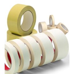 Ve-Ge 24mmX30mt Bej Krepe Maskeleme Bantı