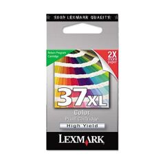 Lexmark 18C2180E 37XL Renkli Mürekkep Kartuşu
