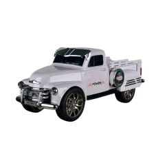 EVERTON RT-1962 Beyaz Arabalı Bluetooth Fm/Usb/Tf/Aux Şarjlı Nostaljik Radyo