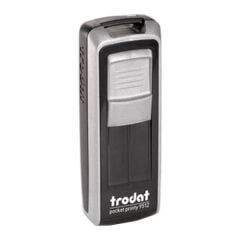 Trodat 9512 P4 47 x 18 mm Sİyah Keçe Gümüş Cep Kaşesi Boş Kaşe