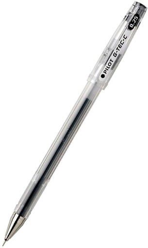 Pilot G-Tec C 0,4 mm Siyah İğne Uçlu Jel Kalem