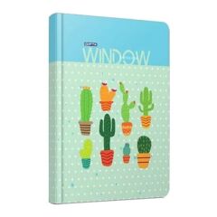 Gıpta Window 13x21 120 Yaprak İplik Dikişli Sert Kapaklı Defter