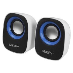 Snopy SN-120 Beyaz-Mavi Usb Speaker