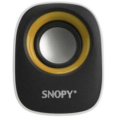 Snopy SN-120 Beyaz-Sarı Usb Speaker