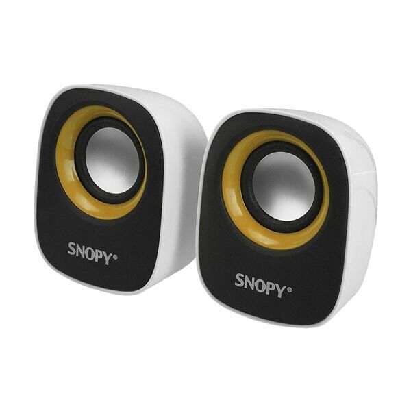 Snopy SN-120 Beyaz-Sarı Usb Speaker