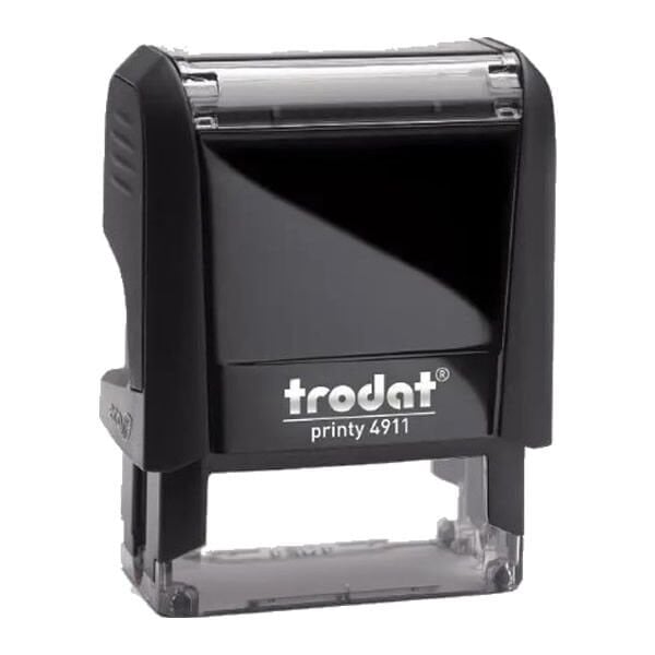 Trodat 4911 P4 Siyah Gövde Kişisel Küçük Boy Kaşe Boş Kaşe