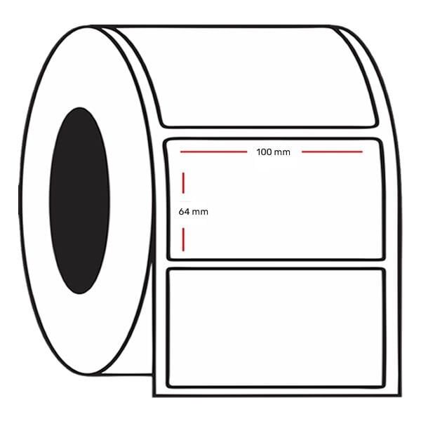 Ofisostim 64x100 400 Adet Lamine Barkod Etiketi