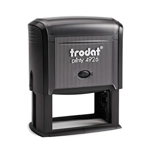 Trodat 4926 Siyah Gövde Mavi Keçe Kaşe Boş Kaşe