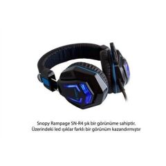 Snopy SN-R4 Siyah Gaming Headset Mikrofonlu Kulaklık