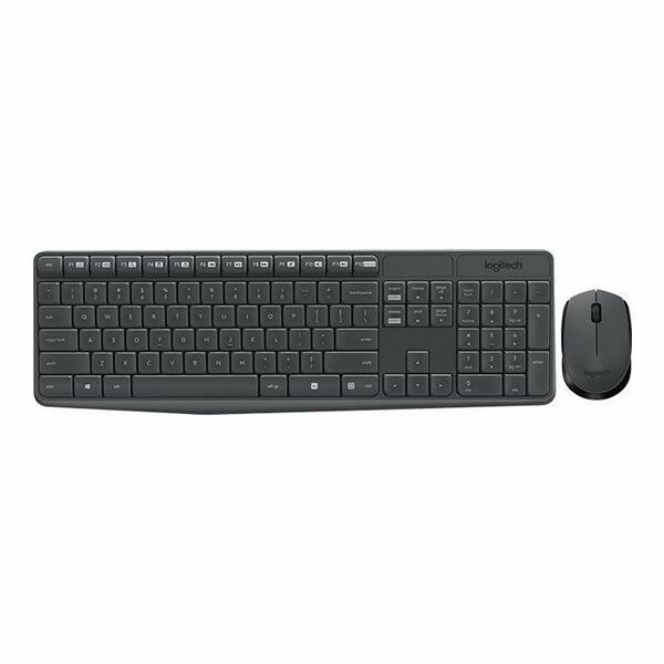 Logitech 920-007925 MK235 Siyah Kablosuz Klavye & Mouse Set