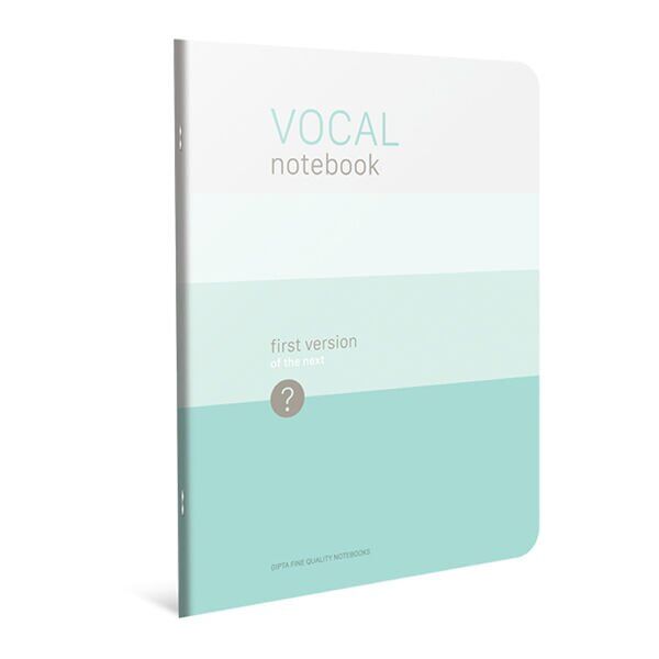 Gıpta Vocal A4 80 Yaprak Kareli Tel Dikişli Plastik Kapaklı Defter
