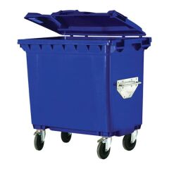 Ofisostim Ral 5022 770 Lt Mavi Çöp Konteyneri