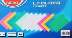 Noki 4810-110 L A4 100 lü Şeffaf Poşet Dosya