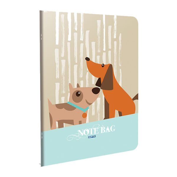Gıpta Note Bag A5 80 Yaprak Kareli Tel Dikişli Defter