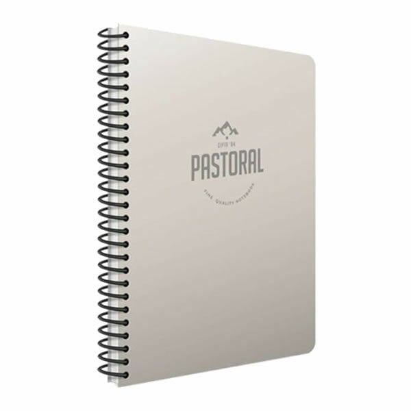 Gıpta Pastoral 17x24 72 Yaprak Kareli Spiralli Plastik Kapaklı Defter