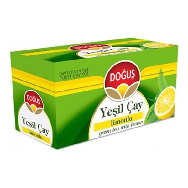 Doğuş 20 li Limonlu Yeşilçay