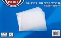 Noki 4836-L A3 Yatay 25 li Poşet Dosya