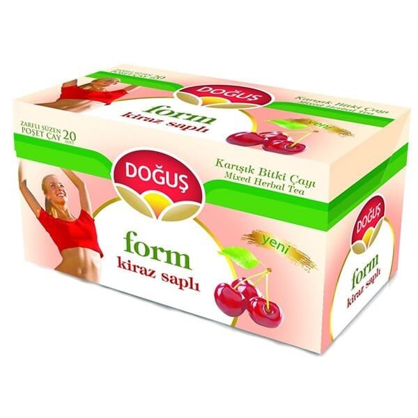 Doğuş 20 li Form Kiraz Saplı Çay