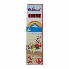 Masis 12 li Kırmızı Kurşun Kalem