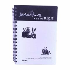 Yobo J99020 A6 Desenli Kapaklı Defter