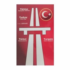 Gülpaş 995 70x100 Türkiye Cep Yol Haritası